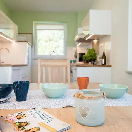 Fuer 6 Personen, Sauna, Kamin Semesterbostad Vitzdorf